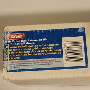 Genie Extension Kit to 8' ft for 3 Piece, Belt Drive C-Channel Rails EKBC 37302R